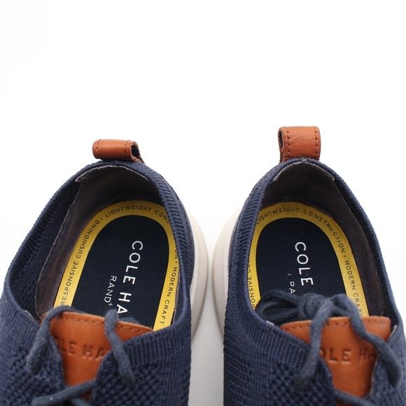 Cole Haan Grand+ Stitchlite Casual Shoes Mens Size 9.5W Wide Width Blue Lace Up - Picture 9 of 12